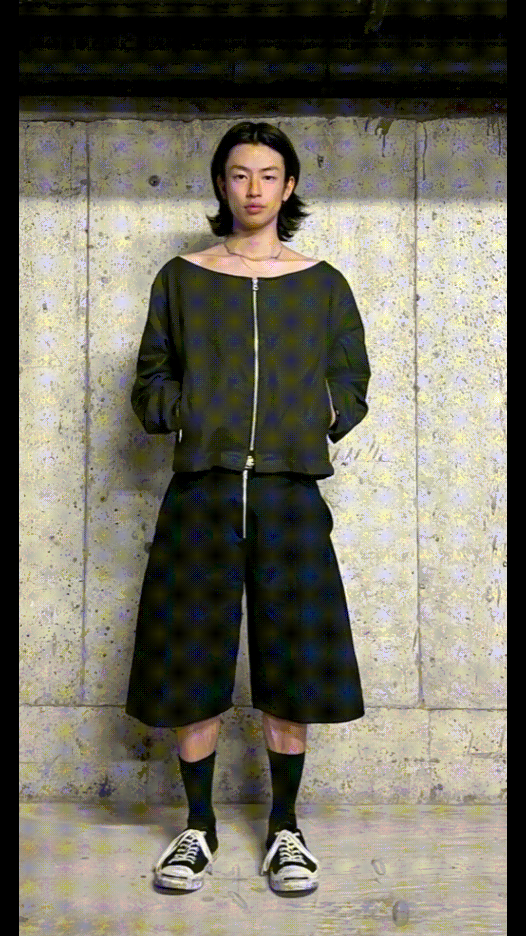 ZIP SHORT PANTS