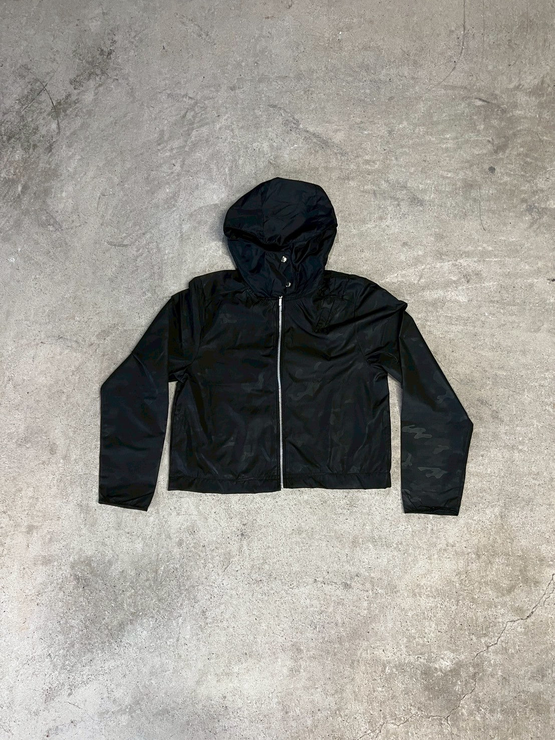 LIGHT QUASI-BIKER JACKET BLACK