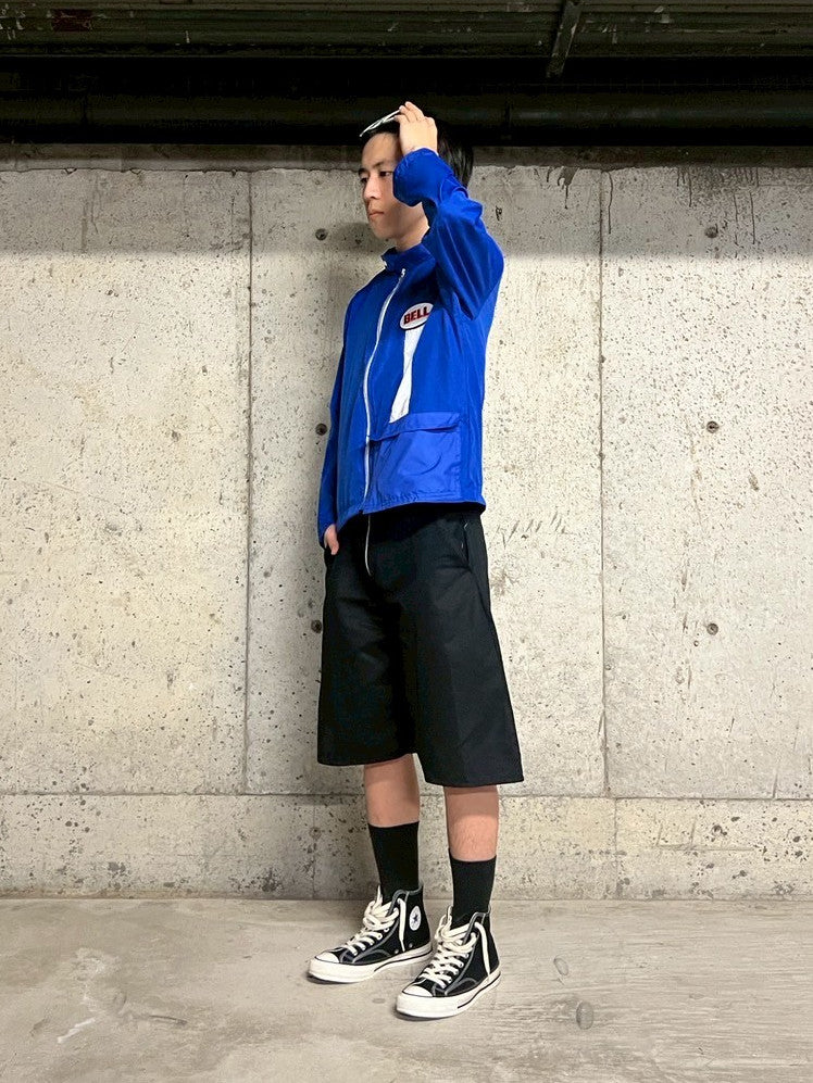 LIGHT QUASI-BIKER JACKET BLUE