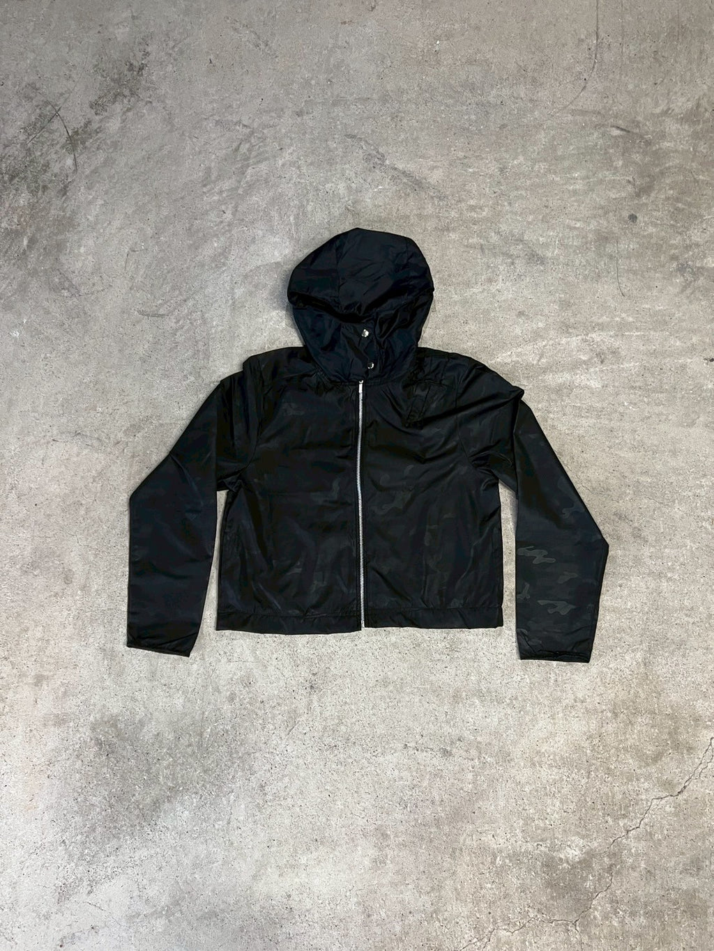 LIGHT QUASI-BIKER JACKET BLACK