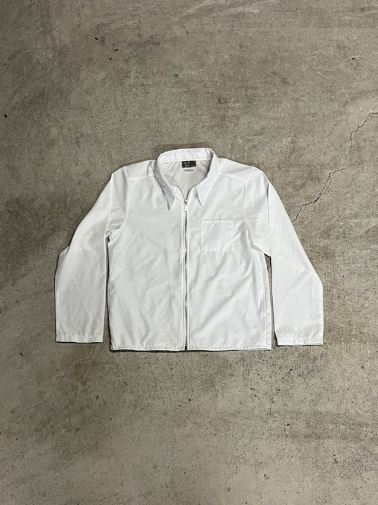 LIGHT QUASI-BIKER JACKET WHITE