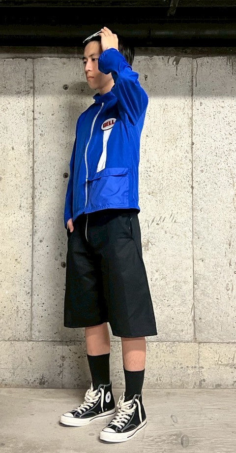 LIGHT QUASI-BIKER JACKET BLUE to link